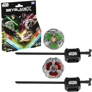 Beyblade X in collaborazione con Star Wars, Luke Skywalker 4-80B vs. Darth Vader 4-60B, confezione multipla