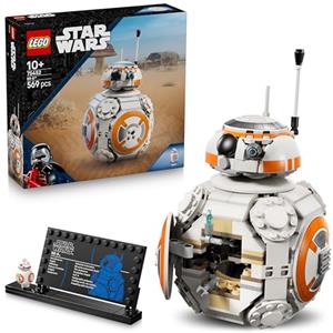 LEGO Star Wars 75452 Droide Astromeccanico BB-8 Kit di Modellismo - Action Figure Giocattolo con Testa Rotante - Decorazione per la Camera da Letto - Regalo per Ragazzi, Ragazze e Fan da 10 Anni in su