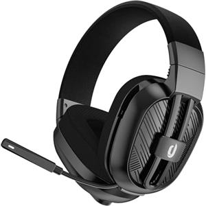 JIMYIU Cuffie Gaming, 2.4GHz/BT Cuffie Gaming Wireless per PC/PS5/PS4/ Mac, Cuffie PS5 con Microfono, Durata di Oltre 50 Ore, Nero (wireless)