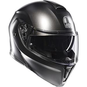 AGV CASCO STREETMODULAR AGV E2206 MPLK MONO MATT ASFALTO GREY XXL