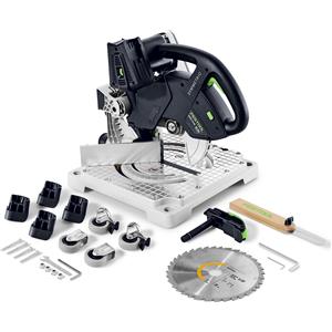 Festool SYMC 70 EB-Basic Sega a Gattuccio a Batteria 36V con Lama Circolare e Accessori Inclusi