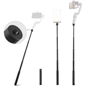 ZHIYUN Palo di Estensione del Gimbal 29, Selfie Stick Regolabile con Filettatura da 1/4 Compatibile con DJI OM 6/5/4/Zhiyun Smooth 5S/5/Q3/Q4/GoPro Vlog Pocket/Go 2 EVO Action Camera