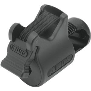 ABUS Porta lucchetti Ugh 02 - per Un Trasporto Sicuro sul Portapacchi - Porta lucchetti per Bici in 3 Parti, Nero
