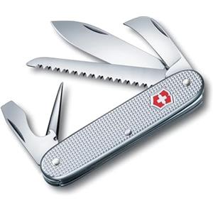 Victorinox, Swiss Army 7 Alox, Coltellino Svizzero, Originale, Multiuso, Campeggio, 7 Funzioni, Lama, grande, Apribottiglie