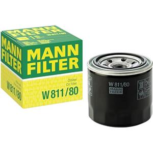 Mann Filter MANN-FILTER W 811/80 Filtro dell'olio - per Autovetture + veicoli commeriali