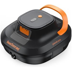 CoasTeering Planet Pro Robot Piscina Senza Fili, Autonomia 200 Min, Batteria 5200mAh, Aspirapolvere Piscina con 2 Motori Brushless per Piscine fino a 120 m²