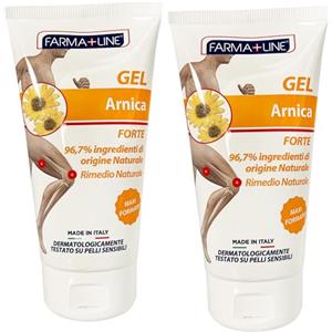 Generico X2 Tubi da 150ml di Crema Arnica Gel Forte Concentrato - Arnica per Cavalli ad Uso Umano Sollievo Naturale per Dolori Muscolari e Articolari - Forte Pomata Azione Rapida e Intensa Made in Italy