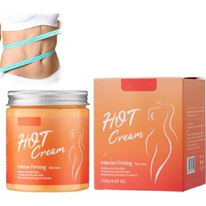 Crsetmyth Crema Rassodante Corpo Riscaldante - Crema Snellente per Addominali, Gambe, Braccia E Glutei -Anticellulite Con Oli Naturali per Uomini E Donne - Idratante E Tonificante - 250g