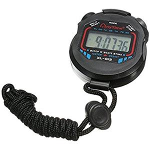 Ruiting, cronometro digitale elettronico, ideale per calcio, basket, corsa, nuoto, fitness e molto altro