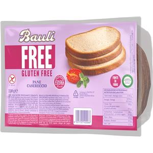 Bauli Pane Casereccio Senza Glutine 220 g - Ideale per Celiaci