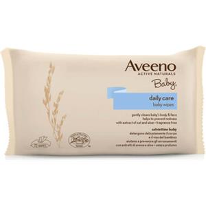 Aveeno Baby Salviettine 72 Pezzi - Detersione Delicata per Pelli Sensibili, Formula Naturale