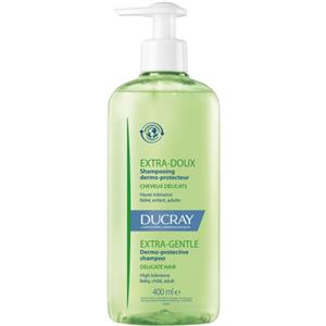 DUCRAY Extra Delicato Shampoo Dermoprotettivo 400ml - Delicatezza e Morbidezza per Capelli Normali e Delicati