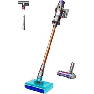 Dyson Cyclone V10 Submarine - Aspirapolvere senza filo, Potenza 150 AW, 3 modalità, Autonomia 60 min, Rullo umido per pavimenti in piastrelle