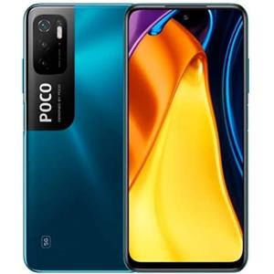XIAOMI POCO M3 Pro Smartphone Dual 5G - RAM 4GB ROM 64GB MediaTek Dimensity 700, 90Hz 6.5 FHD+ DotDisplay, Batteria 5000mAh (typ), 48MP AI Triple Camera (Versione Globale) (Cool Blue)