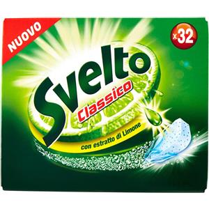 SVELTO LAVASTOVIGLIE CLASSICO 32 TABS [Quantità minima 7 pezzi]