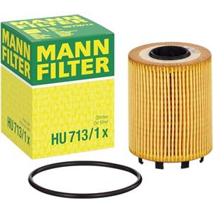 Mann Filter MANN-FILTER HU 713/1 x Filtro dell'olio - per Autovetture + veicoli commeriali