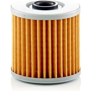MANN-FILTER MH 66 Filtro dell'olio per Motoveicoli - Alta Qualità, Dimensioni A=55mm, B=14mm, C=14mm, H=56mm