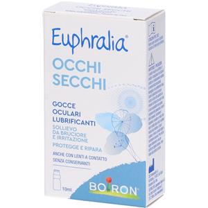 Boiron Euphralia Occhi Secchi Collirio 10 ml - Soluzione Sterile con Sodio Ialuronato e Ingredienti Naturali