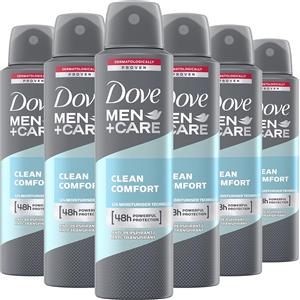 Dove Men+Care Aerosol Anti Perspirant Clean Comfort 150 ml [Quantità minima 6 pezzi]