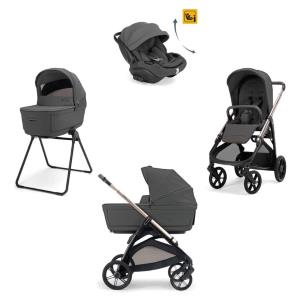 Inglesina - Inglesina System Quattro Aptica 2026 Darwin Recline Marble Gray