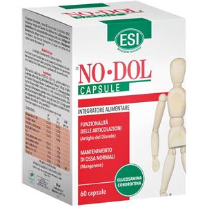 Esi No Dol - Integratore Alimentare per Articolazioni con Glucosamina, Condroitina e Artiglio del Diavolo - 60 Capsule