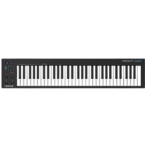 Nektar Impact GX61 Controller MIDI con Tastiera a 61 Tasti, 5 Ottave, Nero