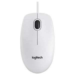 LOGITECH MOUSE OTTICO USB B100 BIANCO RETAIL