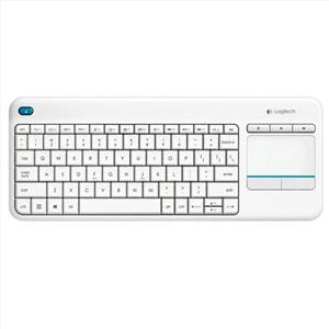 Logitech - Wireless Touch K400 Plus-bianco