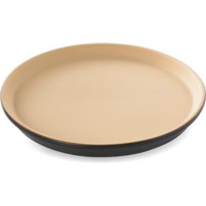 Römertopf Pietra per Pizza BBQ Ø 31,5 cm - Pietra Refrattaria per Pizza e Pane - Pietra per Grill e Forno in Terracotta Naturale - Ideale per Pizza, Flammkuchen, Pane e Focaccia
