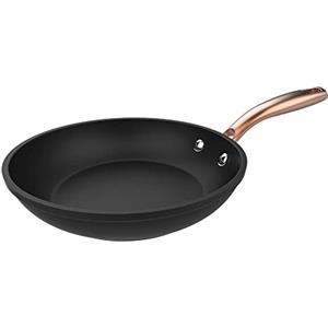 Cecotec Padella Polka Fantasy 20 Bucket Golden. Diametro 20, Alluminio Forgiato, Rivestimento Antiaderente Platinum Plus Teflon, Senza PFOA, Manico in Acciaio Inox, Adatta per Induzione