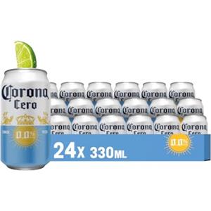Corona Cero, Birra Analcolica Lattina, Pacco da 24x33cl