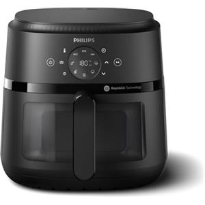 Philips Airfryer Serie 2000 - Friggitrice ad Aria 6,2L Con Finestrella di cottura, 1700W, RapidAir, 13 Modalità di Cottura, Facile da Pulire, Touchscreen, Risparmio Energetico (NA230/00)