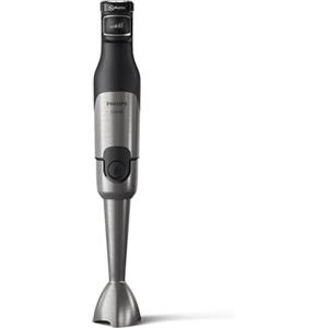 Philips Daily Collection Frullatore a Immersione - Tecnologia ProMix per Mescolatura Rapida, Motore 650W, Protezione Antischizzo, Design Ergonomico, Pulsante di Rilascio Facile, Bianco (HR2534/00)