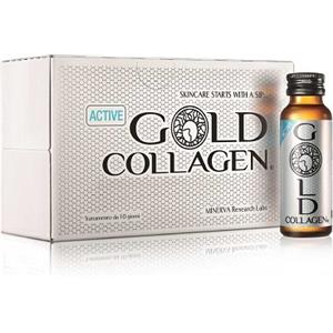 MINERVA RESEARCH LABS Gold collagen active 10 flaconcini 50 ml - GOLD COLLAGEN - 972137588
