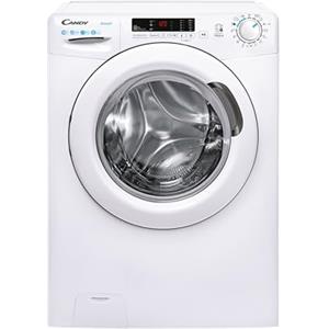 Candy Lavatrice 10 Kg 1400 Giri, Classe B, NFC Smart Touch, 16 Programmi, Mix Power System, Partenza Ritardata, Caricamento Frontale, AxLxP 85 x 60 x 57,8 cm, CS 14102DW4/1-S