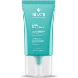 Rilastil Aqua Sensitive Crema Leggera 40ml - Crema viso giorno idratante