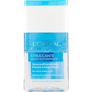 L'Oréal Paris Struccante Occhi Bifasico 125 ml - Rimuove Trucco Waterproof e Lunga Tenuta, Delicato e Senza Residui Grassi
