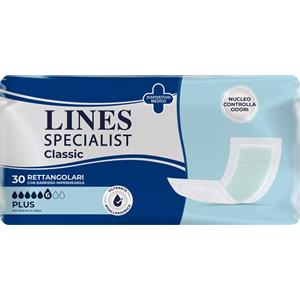 FATER SpA Pannolone LINES SPECIALIST Classic Rettangolare con Barriera di Controllo - 30 Pezzi