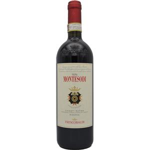Frescobaldi Montesodi Chianti Rufina Riserva DOCG - Vino Rosso Sangiovese in Purezza, Rosso Rubino Intenso con Note di Mirtillo e Ribes Nero