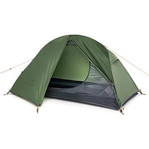 Naturehike Trekking Tenda Ultraleggera per 1 Persona Tenda 3-4 Stagioni per Escursionismo in Campeggio (20D Verde Foresta)