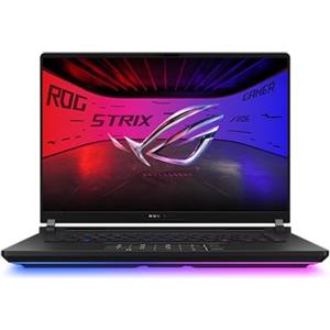 ASUS ROG Strix SCAR 16 (2025) con NVIDIA GeForce RTX 5090 24GB, Intel® Core™ Ultra 9 275HX, Display ROG Nebula da 16" a 240Hz, 32GB RAM, 2TB SSD, Win 11 Home, Layout ITA, Nero