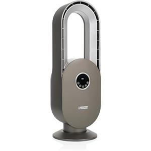 Princess Ventilatore senza pale - Sicuro, silenzioso ed efficiente - 3 velocità e 3 modalità - Timer - Telecomando incluso