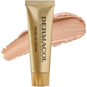 Dermacol-Full Coverage Mini Fondotinta 13g, fondotinta liquido opaco SPF 30, fondotinta waterproof per pelle grassa, acne e borse sotto gli occhi, tonalità di prodotti per il trucco a lunga durata-211