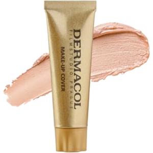 Dermacol-Full Coverage Mini Fondotinta 13g, fondotinta liquido opaco SPF 30, fondotinta waterproof per pelle grassa, acne e borse sotto gli occhi, tonalità di prodotti per il trucco a lunga durata-207