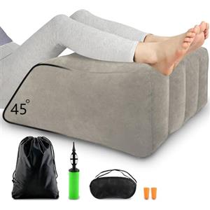 PLCatis Cuscino Alza Gambe Gonfiabile per Tenere le Gambe