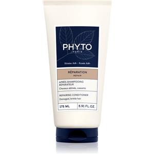PHYTO Reparation Balsamo 175 ml - Ripara e Rinforza Capelli Danneggiati e Fragili, Districante e Senza Siliconi