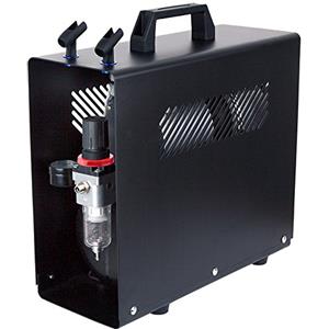 Fengda Original Fengda FD-196A - Professionale Compressore Aerografo per modellismo con cassa d'aria / pressostato / 3,5L / 6 bar / Auto Arresto