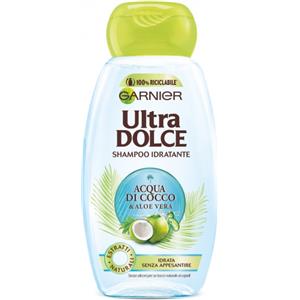 Garnier Ultra Dolce Shampoo Idratante Acqua di Cocco e Aloe Vera 250 ml - Deterge e idrata i capelli
