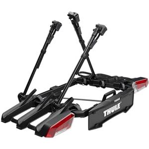 Thule Portabici Gancio Traino OutPace Tilt-Up per 3 Biciclette - Design Compatto, Bracci Regolabili e Testa Pivotante