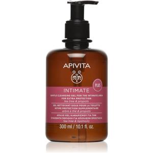 Apivita Intimate Plus Gel Detergente Intimo Delicato Extra Protezione 300ml - Rispetta il pH, lenisce e offre protezione dalle irritazioni